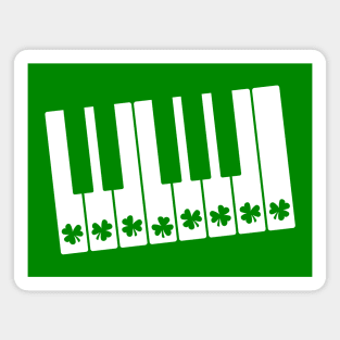 St. Patrick's Day Piano Player Pianist Irish Magnet